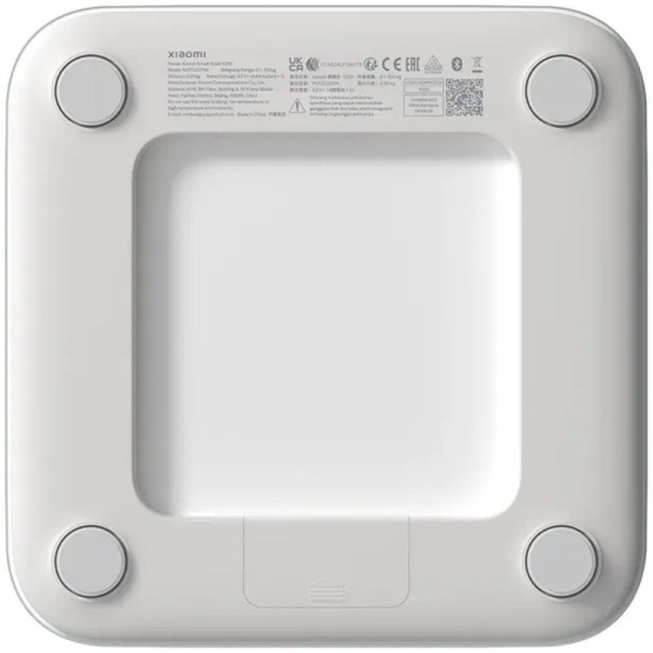 Báscula de Baño Xiaomi Smart Scale S200/ Hasta 150kg/ Blanca