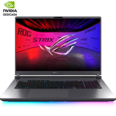 Portátil Gaming Asus ROG Strix G18 (2025) G815JMR-S8051 Intel Core i7-14650HX/ 32GB/ 1TB SSD/ GeForce RTX 5060/ 18'/ Sin Sistema