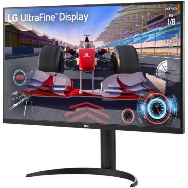 Monitor Profesional LG UltraFine 32UR550K-B 31.5'/ 4K/ Multimedia/ Regulable en altura/ Negro