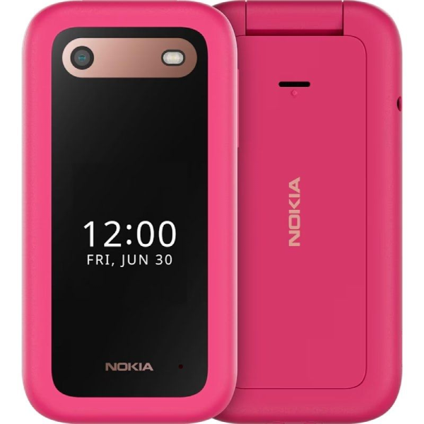 Teléfono Móvil Nokia 2660 Flip/ Rosa