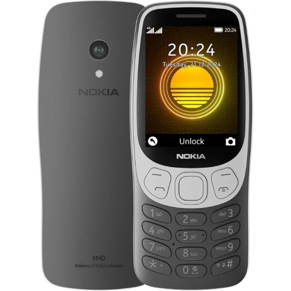 Teléfono Móvil Nokia 3210/ 4G/ Negro