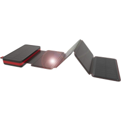 Powerbank Solar 10000mAh Wonder WX10S/ 10W/ Negra y Roja
