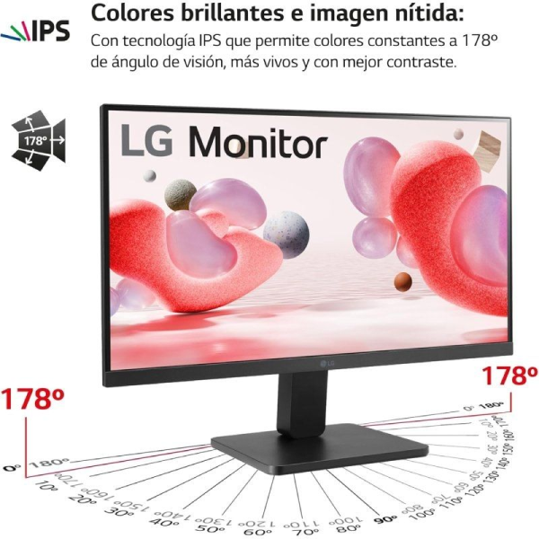 Monitor LG 24MR400-B 23.8'/ Full HD/ Negro