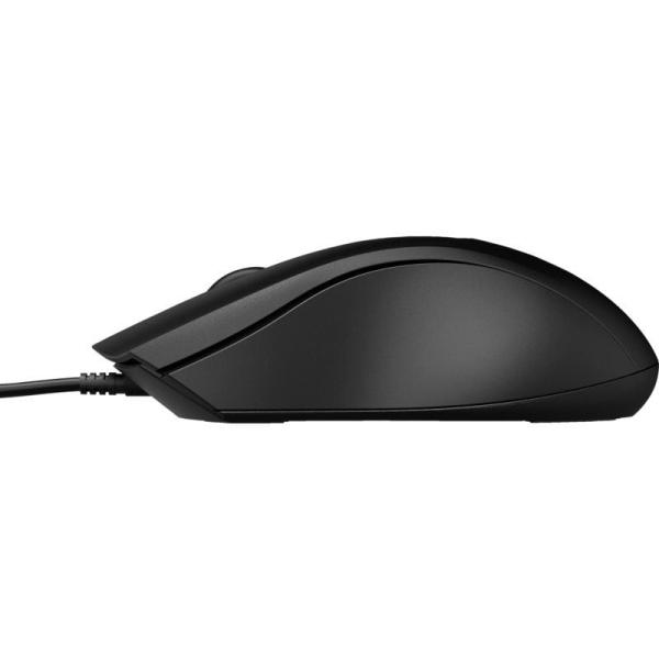 Ratón HP 105/ Hasta 1600 DPI/ Negro