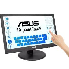 Monitor Profesional Táctil Asus VT169HE 15.6'/ Full HD/ Negro