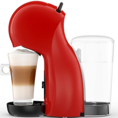 Cafetera de Cápsulas Delonghi Piccolo XS EDG210/ Roja y Negra