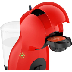 Cafetera de Cápsulas Delonghi Piccolo XS EDG210/ Roja y Negra
