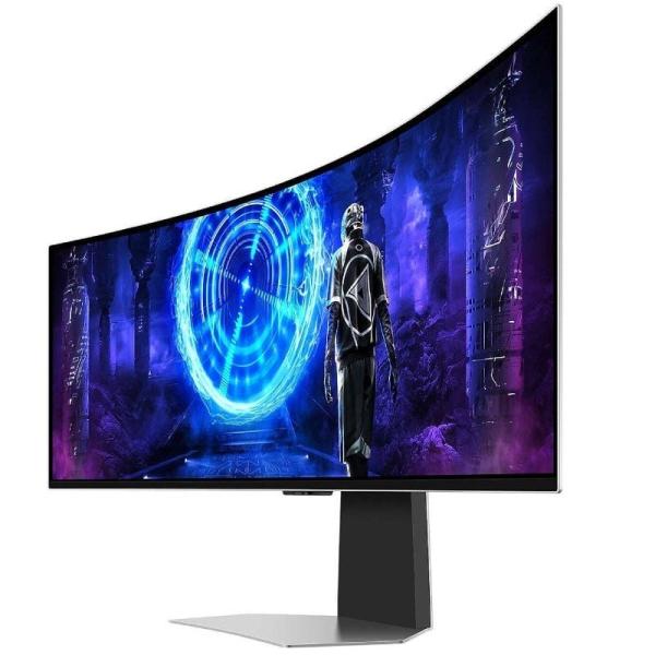Monitor Gaming Ultrapanorámico Curvo Samsung Odyssey OLED G9 S49DG954SU 49'/ Dual QHD/ 0.03ms/ 240Hz/ OLED/ Multimedia/ Regulabl