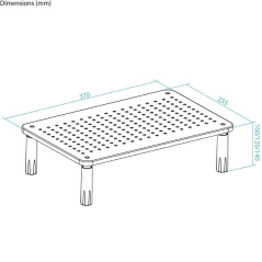 Soporte para Monitor TooQ TQMR086/ hasta 20kg