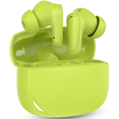 Auriculares Bluetooth SPC Boost Buds con estuche de carga/ Autonomía 7.5h/ Verde Lima