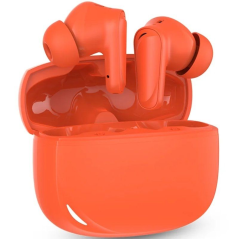Auriculares Bluetooth SPC Boost Buds con estuche de carga/ Autonomía 7.5h/ Rojos