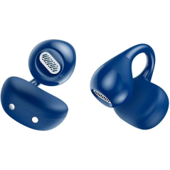 Auriculares Bluetooth SPC Boost Clip con estuche de carga/ Autonomía 6h/ Azules