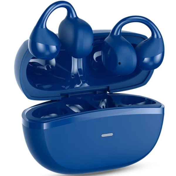 Auriculares Bluetooth SPC Boost Clip con estuche de carga/ Autonomía 6h/ Azules