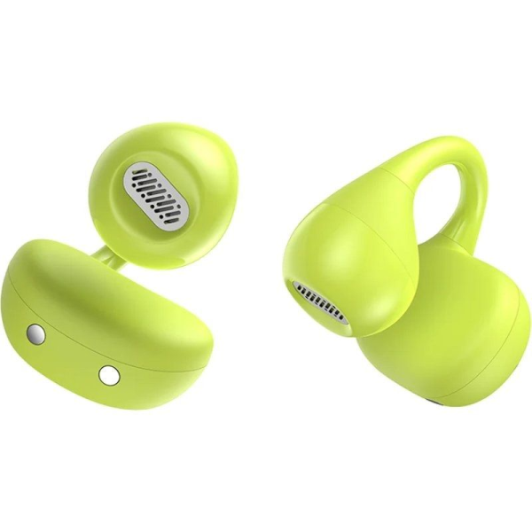 Auriculares Bluetooth SPC Boost Clip con estuche de carga/ Autonomía 6h/ Verdes Lima