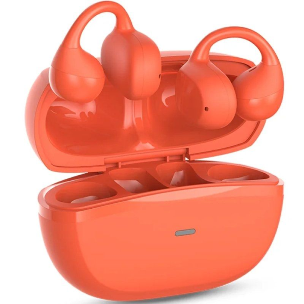 Auriculares Bluetooth SPC Boost Clip con estuche de carga/ Autonomía 6h/ Rojos