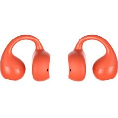 Auriculares Bluetooth SPC Boost Clip con estuche de carga/ Autonomía 6h/ Rojos