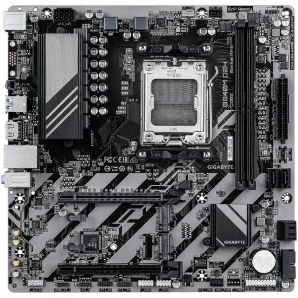 Placa Base Gigabyte B840M D2H Socket AM5/ Micro ATX