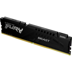Memoria RAM Kingston FURY Beast 16GB/ DDR5/ 6400MHz/ 1.4V/ CL32/ DIMM