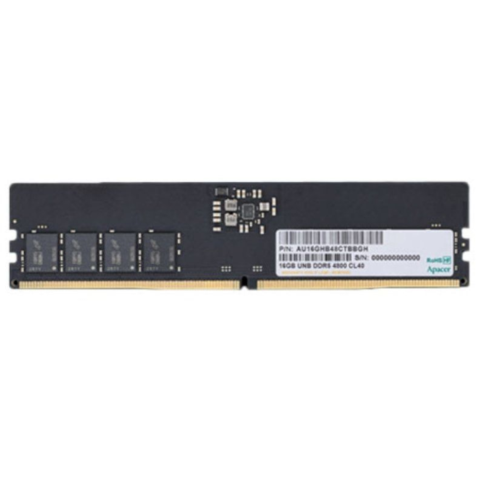 Memoria RAM Apacer FL.16G2C.PKH 16GB/ DDR5/ 5600MHz/ 1.1V/ CL46/ DIMM