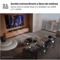 Barra de Sonido con Bluetooth LG S40T/ 300W/ 2.1