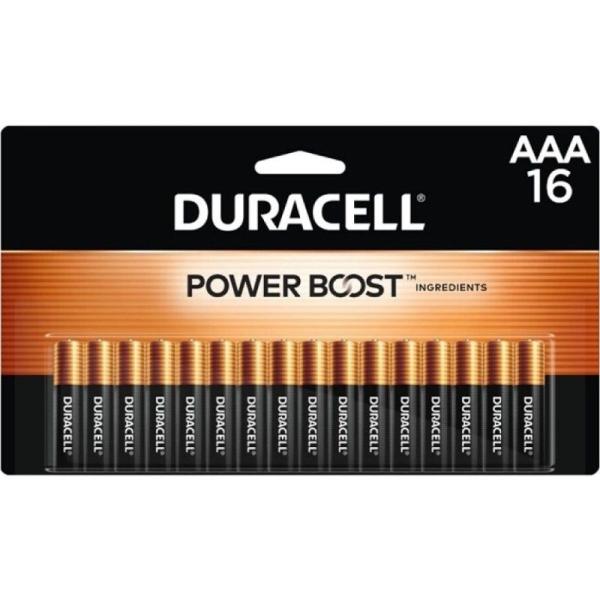 Pack de 16 Pilas AAA Duracell Plus Power Boost DPBLR3B16/ 1.5V/ Alcalinas
