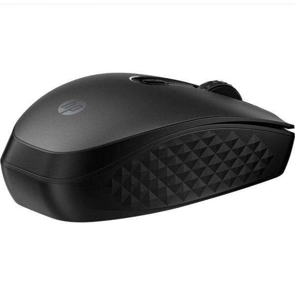 Ratón Inalámbrico HP 695/ Batería Recargable/ Hasta 4000 DPI/ Negro
