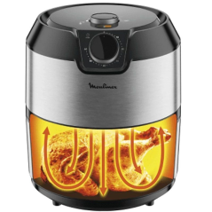 Freidora por Aire Airfryer / Sin Aceite Moulinex Easy Fry Clásica EZ201D10/ 1400W/ Capacidad 4.2L