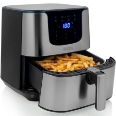 Freidora por Aire Airfryer / Sin Aceite Princess Deluxe Digital XXL 183312/ 1700W/ Capacidad 5,5L