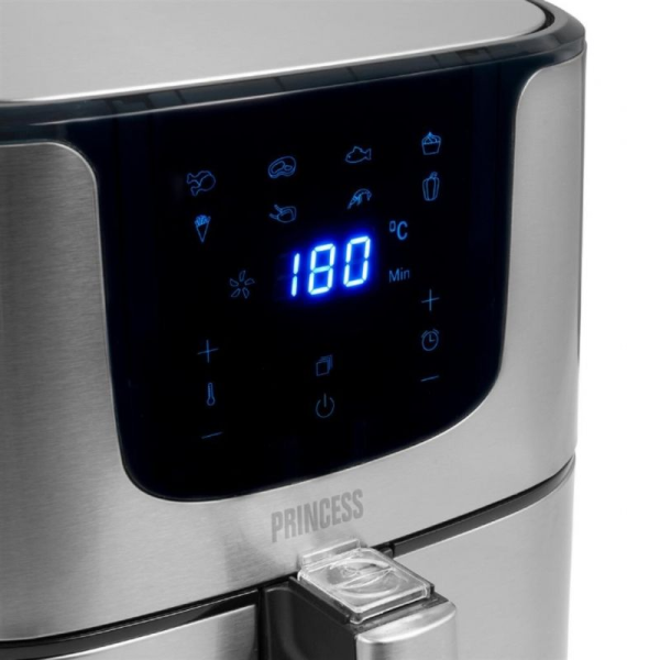 Freidora por Aire Airfryer / Sin Aceite Princess Deluxe Digital XXL 183312/ 1700W/ Capacidad 5,5L