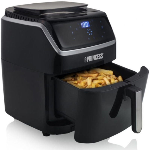 Freidora por Aire Airfryer / Sin Aceite Princess Steam AeroFryer 182080/ 1700W/ Capacidad 6,5L