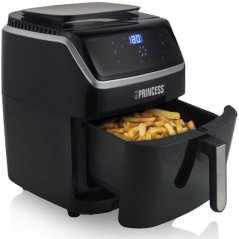 Freidora por Aire Airfryer / Sin Aceite Princess Steam AeroFryer 182080/ 1700W/ Capacidad 6,5L