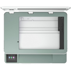 Multifunción HP Envy 6120e WiFi/ Fax Móvil/ Dúplex/ Blanca y Verde