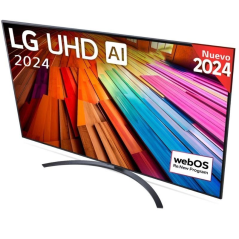 Televisor LG UHD AI 75UT81006LA 75'/ Ultra HD 4K/ Smart TV/ WiFi