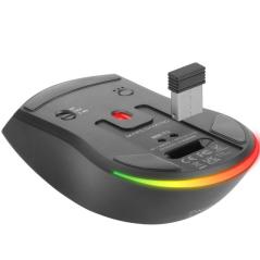 Ratón Gaming Inalámbrico Mars Gaming MM-T3/ Batería recargable/ Hasta 14400 DPI