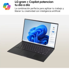 Portátil LG Gram 14Z90S-V.AP75B Intel Core Ultra 7-155H/ 16GB/ 512GB SSD/ 14'/ Win11 Pro
