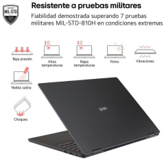 Portátil LG Gram 14Z90S-V.AP75B Intel Core Ultra 7-155H/ 16GB/ 512GB SSD/ 14'/ Win11 Pro