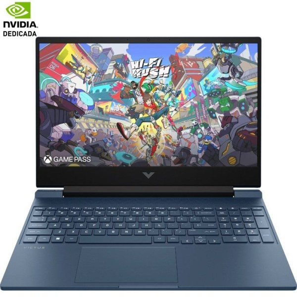 Portátil Gaming HP Victus 15-FA2039NS Intel Core 7-240H/ 32GB/ 1TB SSD/ GeForce RTX 5060/ 15.6'/ Sin Sistema Operativo