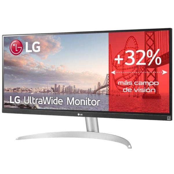 Monitor Profesional Ultrapanorámico LG UltraWide 29WQ600-W 29'/ WFHD/ Multimedia/ Blanco