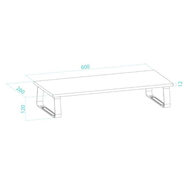 Soporte para Monitor TooQ TQMR111/ hasta 20kg