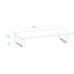 Soporte para Monitor TooQ TQMR111/ hasta 20kg