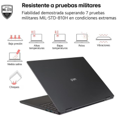 Portátil LG Gram 15Z80T-G.AU88B Ryzen AI 7-350/ 32GB/ 1TB SSD/ 15.6'/ Win11