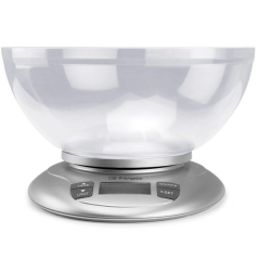 Báscula de Cocina Electrónica Orbegozo PC 2017 A/ hasta 3.5kg/ Plata