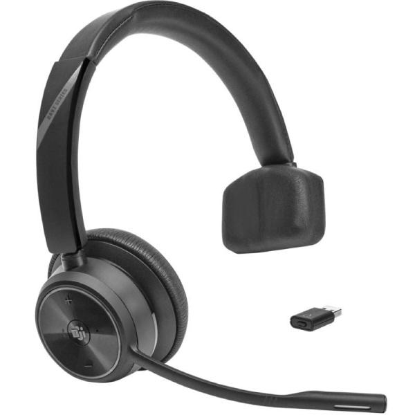 Auricular Inalámbrico Poly Savi 7310 M UC para Microsoft Teams/ con Micrófono/ Bluetooth/ Negro