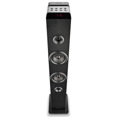 Torre de Sonido con Bluetooth NGS SKY CHARM PRO/ 50W/ 2.0/ Negra