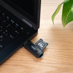 Lector de Tarjetas Externo TooQ TQR-3002B/ USB 3.0