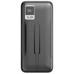 Powerbank 20000mAh Leotec LEPOW20W22K/ 22.5W/ Negra