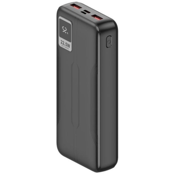 Powerbank 20000mAh Leotec LEPOW20W22K/ 22.5W/ Negra