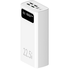 Powerbank 30000mAh Leotec LEPOW30W22W/ 22.5W/ Blanca