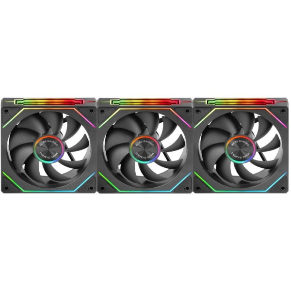 Pack 3 Ventiladores Mars Gaming MF-LINKFINITYKIT2/ 12cm/ ARGB