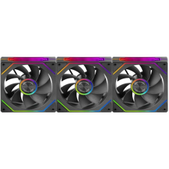 Pack 3 Ventiladores Invertidos Mars Gaming MF-LINKFINITYKIT2R/ 12cm/ ARGB